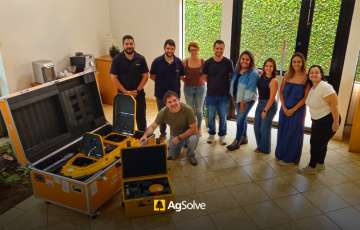 Tecnologia e capacitação: AgSolve participa de treinamento técnico com especialistas da CHCNAV